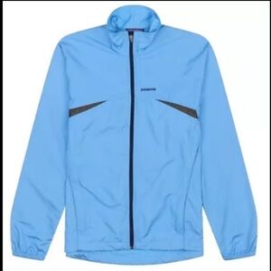 Patagonia Blue Jacket with Black Accents